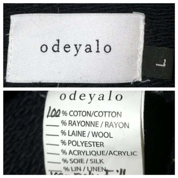 Odelayo Fortune Grey Bomber Jacket, size L - Picture 4 of 8
